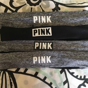 Pink VS headband workout bundle